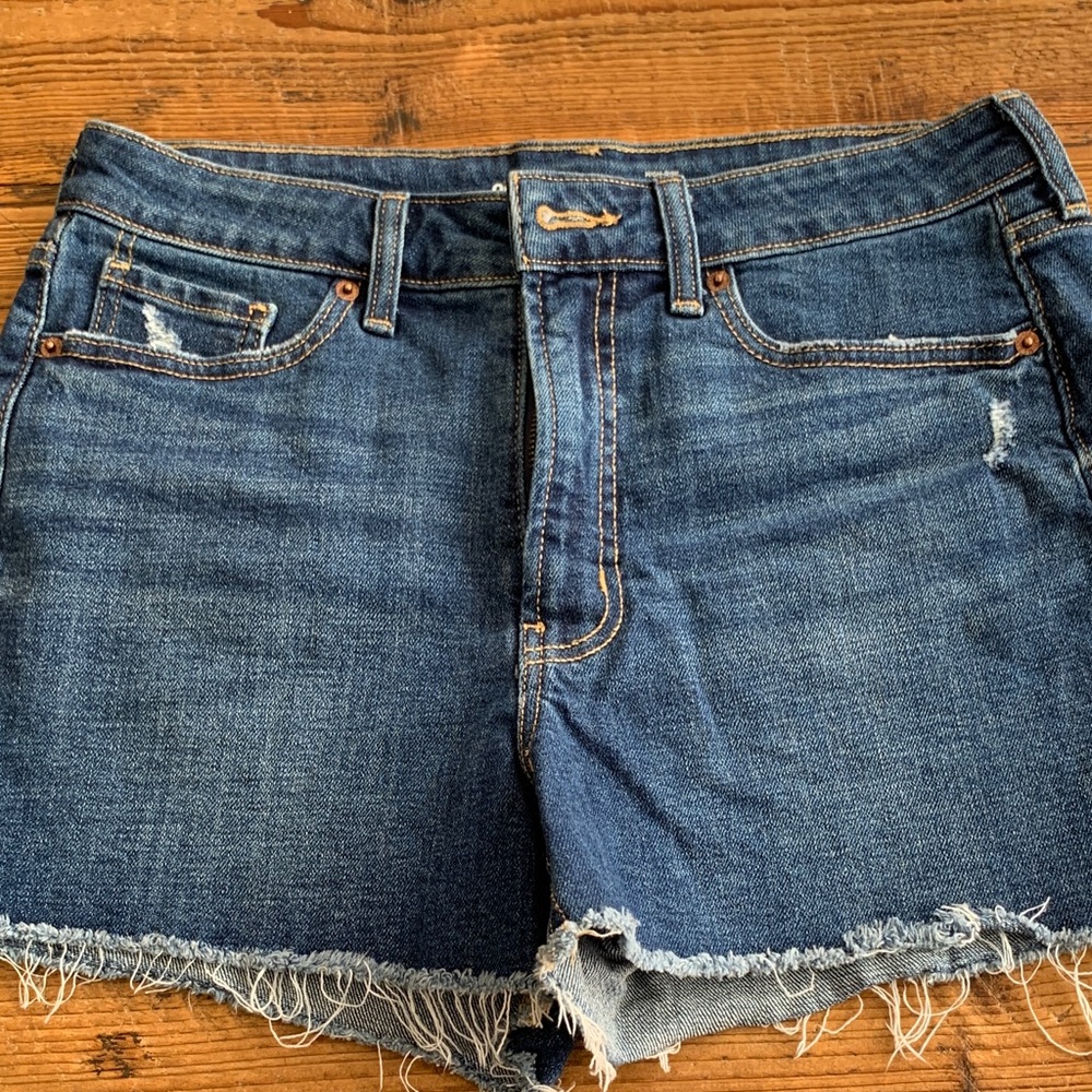 Old Navy Dark Blue High-Rise OG Straight Jeans